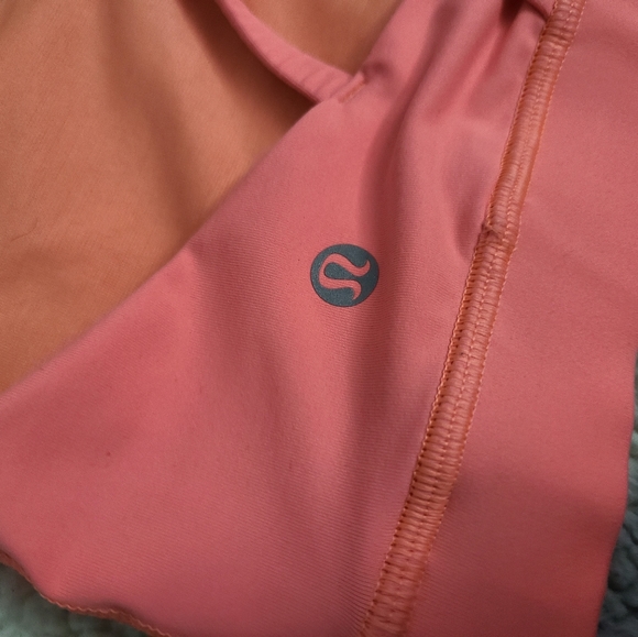 Salmon Pink Lululemon Sports Bra - Picture 3 of 4